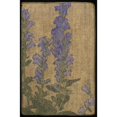 thumbnail image 2 of Hannah Borger Overbeck 13x18 Gold Ornate Wood Frame and Double Matted Museum Art Print Titled - Delphinium (About 1915), 2 of 4