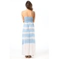 thumbnail image 3 of Riviera Sun Rayon Crepe Spaghetti Strap Maxi Dress (Light Denim, Large), 3 of 3