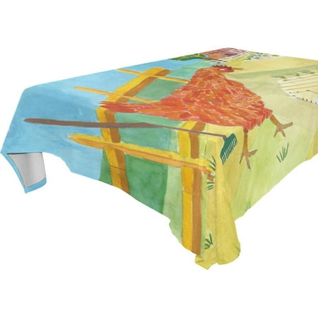

POPCreation Chook Tablecloth 52x70 inches