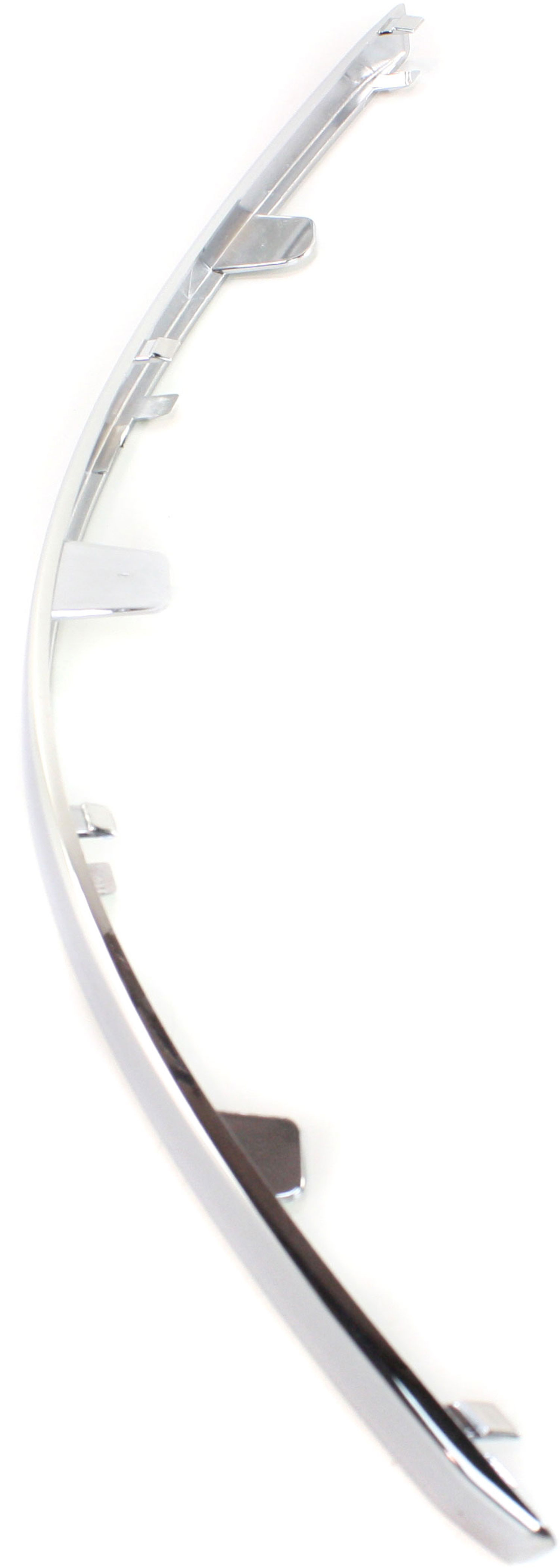 Bumper Trim Compatible With 2008-2010 Chrysler Town and Country Front, Left Driver Chrome