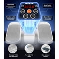 thumbnail image 3 of Portable Under Desk Elliptical Machine with Wireless Remote, 15 Speeds, Silent Pedal Exerciser for Home Office Seniors, 3 of 7