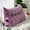 Purple, variant on Triangular Headboard Pillow,Large Wedge Pillow Decorative Body Throw Pillows Bed Backrest Reading Bolster Lumbar Cushion for Sofa Bed with Removable Cover,, Purple, 60cm