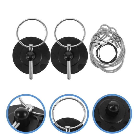 FUTUREORYY Hood Pin Kit 1Sets Black CNC Aluminum Universal Hood Latch for Vehicle Exterior Enhancement