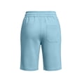 thumbnail image 5 of CQONEPT Women's Bermuda Sweat Shorts High Waisted Knee Length Shorts with 3 Pockets Drawstring Casual Athletic Shorts Light Blue L, 5 of 5