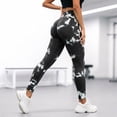thumbnail image 4 of enyan Women's Leggings High Waisted Skin Friendly Breathable Butt Lifting Cellumove 3d Legging（White,XL）, 4 of 5