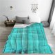 thumbnail image 5 of Balery Turquoise Wooden2 Manta de Felpa Suave y Acogedora – Cobija de Franela Aterciopelada para Cama, Lavable y Cálida para Sofá, Mascotas, Transpirable-60"x50", 5 of 7
