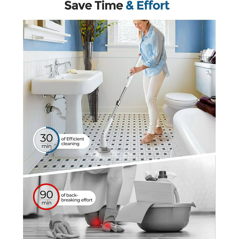 Powered Bathroom Cleaning Devices : Smart Toilet Brush