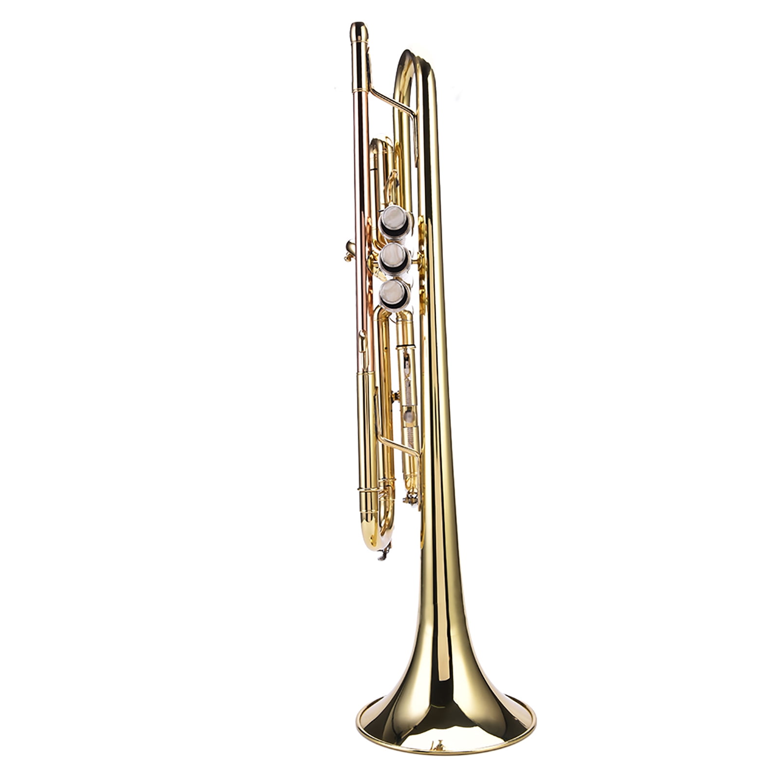 Kit LADE Professional Bb Flat Brass Trumpet Instrument Set Kit Accessory Gold