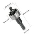 thumbnail image 3 of Uxcell 23mm HSS Hole Saw Drill Bit Opener for Stainless Steel Alloy Metal, 3 of 5