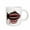 White, variant on 3drose, Red and Black Steampunk Blimp, 15oz Mug