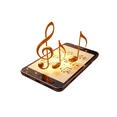 thumbnail image 3 of Yatrandify Waterproof Vinyl Microphone Decorative Stickers for Laptops Notebooks Instruments, 3 of 9