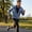 Blue, variant on Men's 4pcs Compression Tracksuit Set, Quick Dry Gym Activewear for Running, Training, Basketball, Fitness and Outdoor Sports