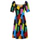 thumbnail image 4 of s Doors Vestido de manga corta Ropa de mujer vestidos elegantes para mujer Vestidos de noche, 4 of 6