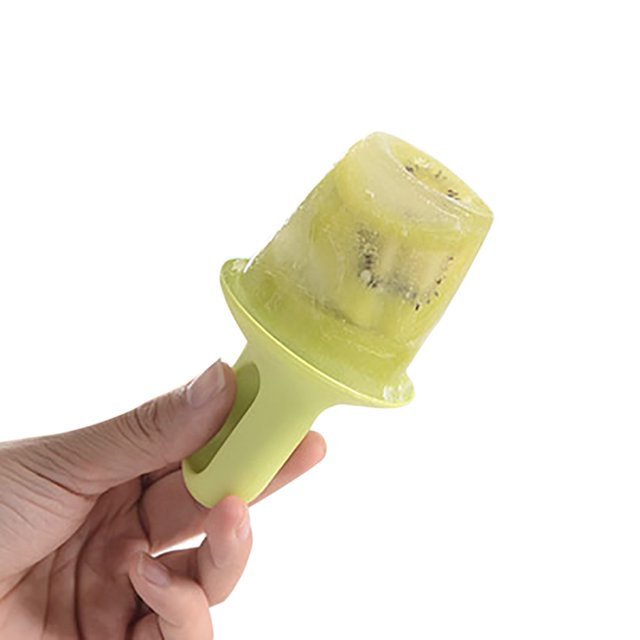 Dvkptbk baking molds Portable Ice Stick Ice box Buckle with Lid DIY Popsicle Ice Cream