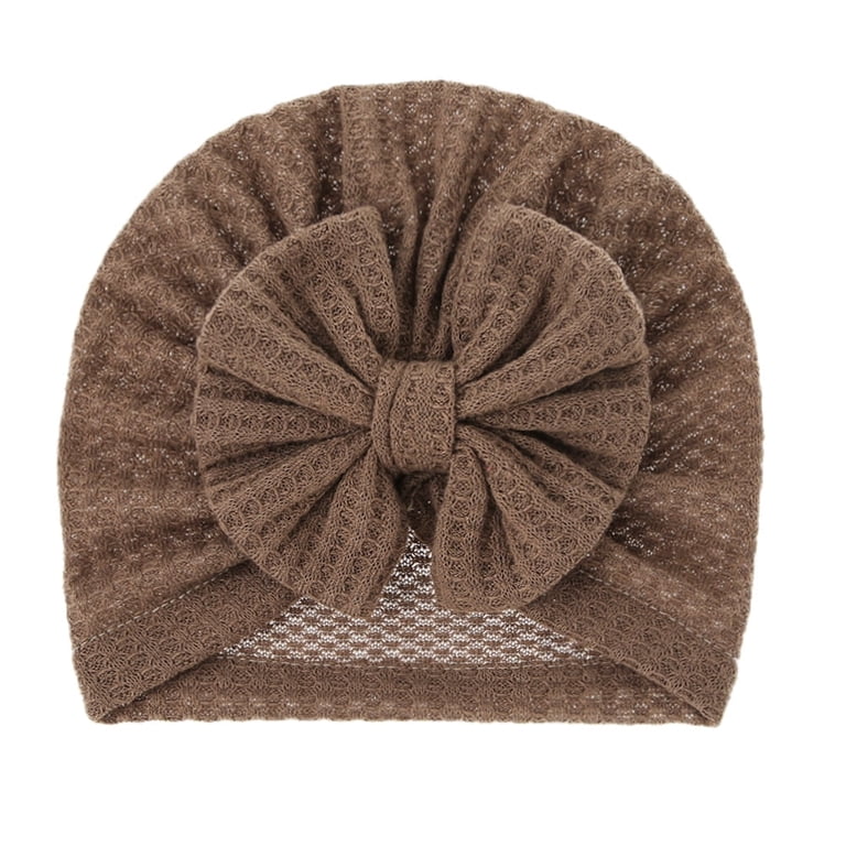 Large Turban Hat Cap Beanie Bonnet with Big Hair Bow  display picture 1