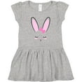 thumbnail image 3 of Inktastic Easter Bunny Girl Face Girls Toddler Dress, 3 of 5