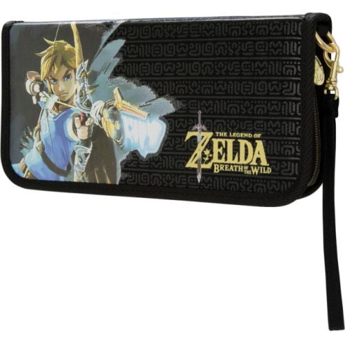 PDP Gaming Zelda Breath Of The Wild Premium Travel Case For Console, Up To 14 Games: Zelda - Nintendo Switch