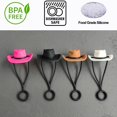 thumbnail image 7 of Cowboy Hat Silicone Straw Cover - 10mm Fit, Leak-Proof, Reusable, for Cup Straw Decoration/Party Gift, 7 of 7