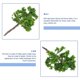 thumbnail image 3 of 25pcs Green Mini Tree Set Scenery Landscape Model Trees, 3 of 4