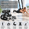 Bungee Ropes Exercise Heavy Bungee Resistance Band Set Gravity Yoga Cord Belt 4d Dance Rope ...