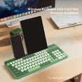 thumbnail image 3 of FV-866 Gaming Keyboard Wireless Mechanical Keyboard 100 Keys Portable Battery Powered Keyboard For Tablet Laptop, 3 of 8