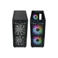 thumbnail image 5 of CoolerMaster HAF 500 ARGB High Airflow ATX Mid-Tower Case with Mesh Front Panel, Black, 5 of 16