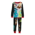 thumbnail image 6 of Disney 100 Boys Perfect Pixar Peeking Long Sleeve Top and Pants, 2-Piece Sleep Set, Sizes 4-12, 6 of 6