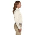 thumbnail image 2 of Harriton M500W Ladies Easy Blend Long-Sleeve Twill&nbsp;Shirt with Stain-Release, 2 of 3