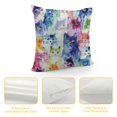 thumbnail image 4 of Autua Cute Cat Graphic Decorative Throw Pillow Cover for Home Couch Living Room Bed Sofa - Printed on Both Sides - Short Plush Material - Invisible Zipper - Home Decor Pillowcase 1PC 12x12in, 4 of 5