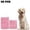 Pink, variant on Disposable Dog Pee Pads,50 Pack Super Absorbent Leak Proof Training Pads for Puppies,Heavy Duty Quick Dry, Non-Skid Lining for Indoor, Crate, and Travel，Blue