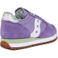 thumbnail image 3 of Saucony Jazz Original Women's Lace Up Suede Nylon Sneakers In Purple Size 6, 3 of 6