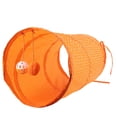 thumbnail image 1 of Cat Tunnel Leopard, Collapsible Design Cat Toy, Easy To Clean Pets Animals Dogs For Cats, 1 of 8