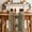seaweed green, variant on Western Texas Star Retro Table Runner - 70 Inch Long Country Farmhouse Light Blue Brown Wooden Cotton and Linen Blended Dress Scarves Farmhouse Table Runner for Kitchen Dining, Coffee Table, 13"x70"