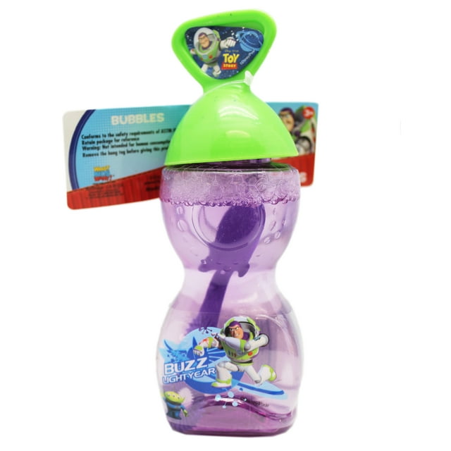 Disney Pixar's Toy Story 3 Buzz Lightyear Bubble Solution and Wand Set (5oz)