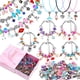 thumbnail image 1 of Mckanti Kit de 150 piezas para hacer pulseras con dijes para niñas, pulseras con dijes, kit para hacer joyas con cuentas, pulseras, dijes, collares, manualidades, regalo para adolescentes, niñas y niñ, 1 of 1
