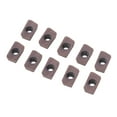 thumbnail image 1 of Turning Blades, 10 Pcs Easy Storage Wear Resistance Turning Inserts Low Friction Coefficient With Multi Layer Coating For Lathe, 1 of 8