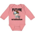 thumbnail image 3 of Inktastic Vet Gift Future Veterinarian Boys Long Sleeve Baby Bodysuit, 3 of 5