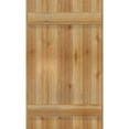 thumbnail image 5 of 21 1/2"W X 36"H Timbercraft Four 5 3/8" Boards Joined Board-N-Batten Shutters, Rough Sawn Western Red Cedar (Per Pair), 5 of 13