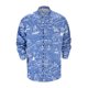 thumbnail image 1 of Camisas Para Hombre Manga Larga Regular Fit Camisa de manga larga para hombre Camisa abotonada para hombre Camisa casual de ajuste de negocios Camisa de cambio gradual (Blue, M), 1 of 6