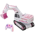 thumbnail image 1 of Excavadora RC de juguete Strade Fareast Limited 1:24 aleación rosa vehículo de construcción, 1 of 8