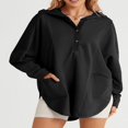 thumbnail image 3 of PENGXIANG Sweatshirts Mignons dans des Couleurs Unies - Pulls à Capuche pour les Femmes en Automne, 3 of 6