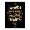 thumbnail image 1 of Harry Potter Words Canvas Print, 1 of 1