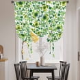 thumbnail image 3 of St. Patrick's Day Balloon Curtains for Bedroom/Front Door/Bathroom, Lucky Shamrocks Spring Country Leaves Tie Up Curtains 63 Inch Length Light Filtering Kitchen Curtains Shades for Windows 46"x63", 3 of 8