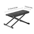 thumbnail image 2 of Luxshiny 1 Pce Tabouret de Guitare Noir Élégant Hauteur Réglable pour Jeu Confortable, 2 of 8