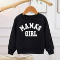 thumbnail image 4 of Gerichy Toddler And Youth Crewneck letter printed Sweatshirt Black,18-24 Months, 4 of 4