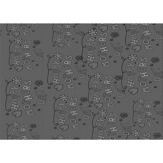 Ahgly Company Machine Washable Indoor Rectangle Transitional Platinum Gray Area Rugs, 7' x 9'