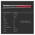 thumbnail image 5 of Golf Grips DriTac Non-Slip Cushioned - Gray/Red, Moisture Wicking, Shock Absorption, AVS Technology, Standard Size, for Improved Control & Comfort, 5 of 7