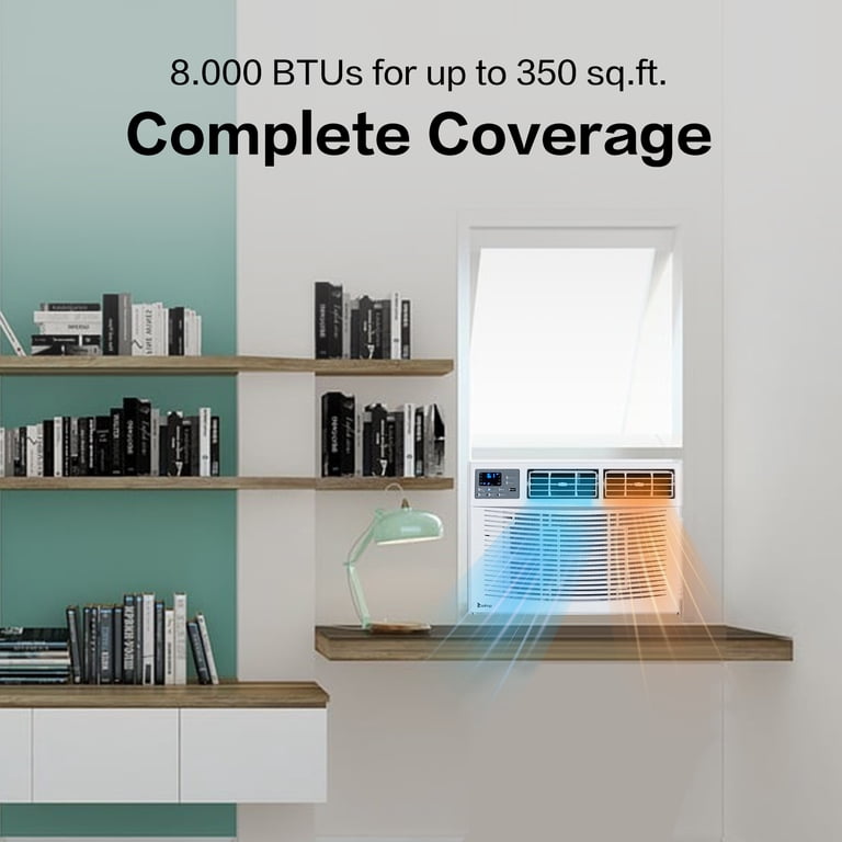 Zimtown 8000 BTU Energy Efficient Window Air Conditioner & Heater