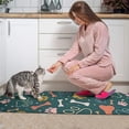 thumbnail image 3 of Paw Prints and Bones Kitchen Rugs Sets Of 2,Anti Fatigue Kitchen Mat Rugs Non Slip Washable,Decorative Kitchen Floor Mats for Kitchen,Sink,Laundry,17"x30"+17"x47", 3 of 7
