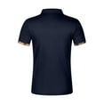 thumbnail image 3 of Men's Shirt for Spring and Autumn Comfortable Casual Button-Down Solid Color Short Sleeve Garment, 3 of 7
